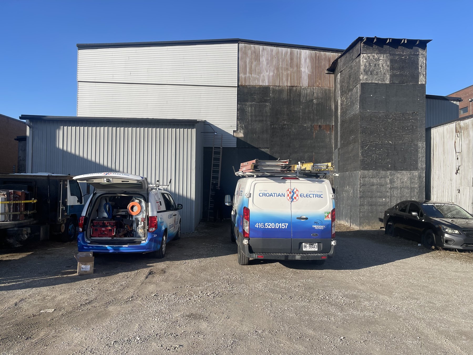 Electrical service work in Etobicoke Toronto