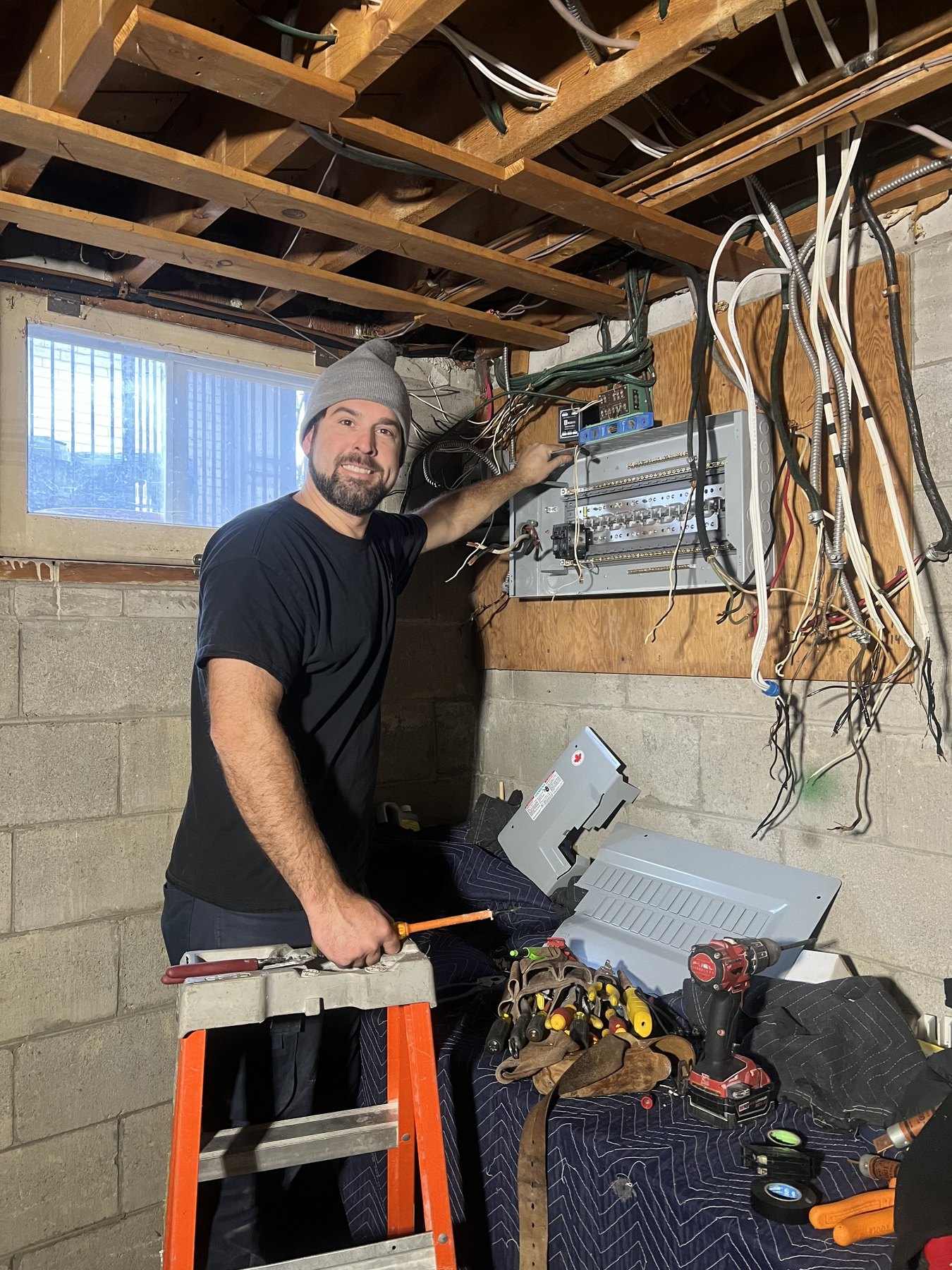 Panel upgrade work by Croatian Electric